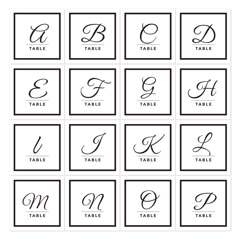 《一体型》 円柱 メニュー テーブルナンバー 〔MALONE-H〕大人カジュアル 結婚式 ホワイト アイボリー クラフト | 7枚目