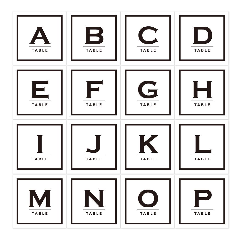 《一体型》 円柱 メニュー テーブルナンバー 〔MALONE-B〕大人カジュアル 結婚式 ホワイト アイボリー クラフト | 7枚目