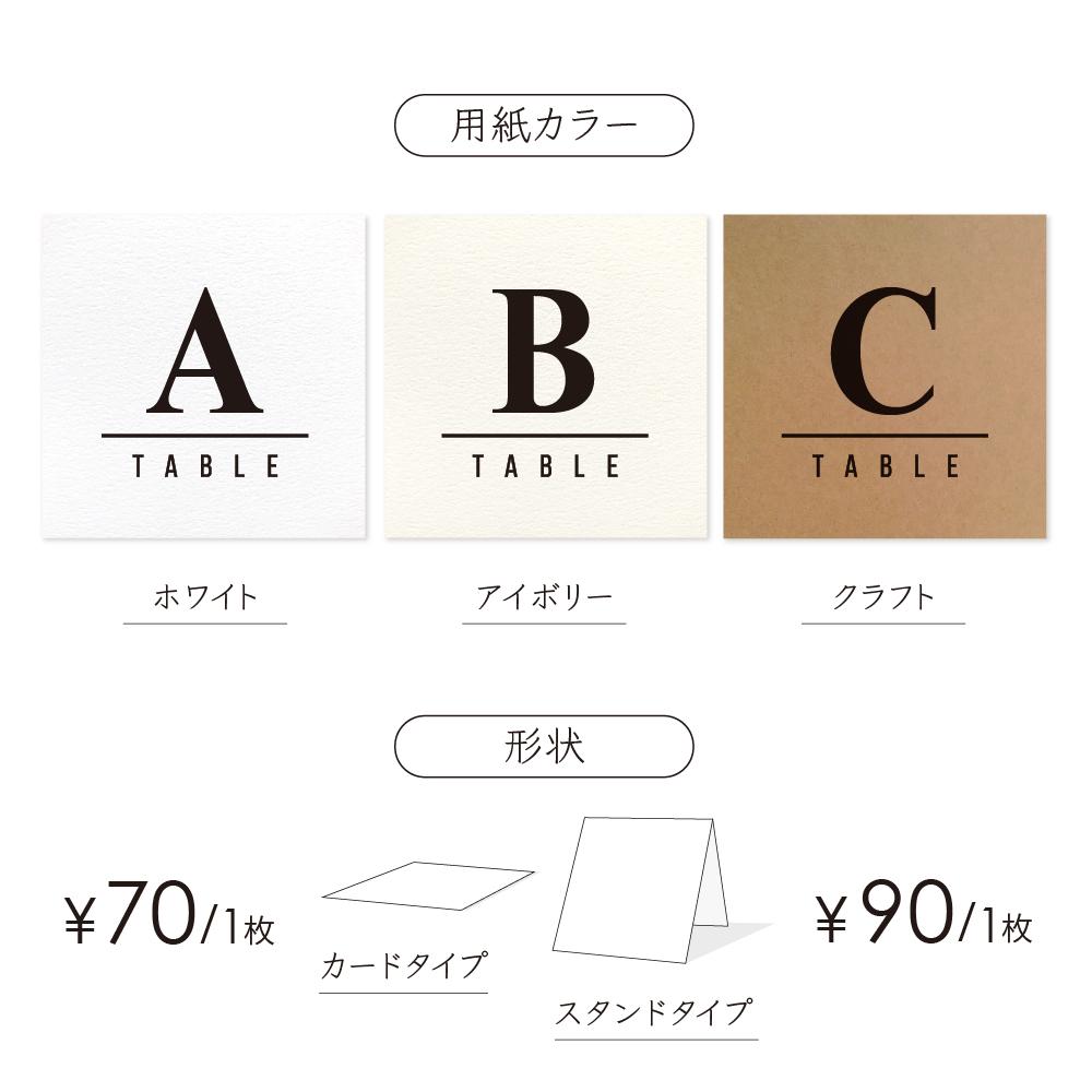 《選べる項目》 カスタム エスコートカード〔CILO-B〕クラシカル 結婚式 ホワイト アイボリー クラフト | 3枚目