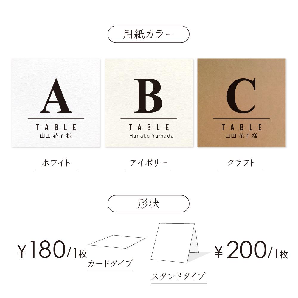 《色付き表示》 会場全体図付 エスコートカード〔CILO-B〕クラシカル 結婚式 ホワイト アイボリー クラフト | 3枚目