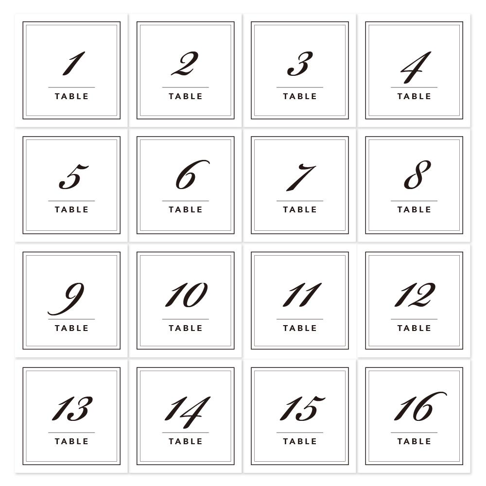 《一体型》 円柱 メニュー テーブルナンバー 〔LINA-H〕上品 結婚式 ホワイト アイボリー クラフト | 9枚目